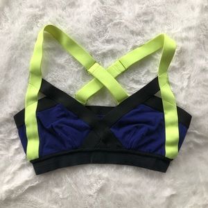 aritzia community neon sports bra